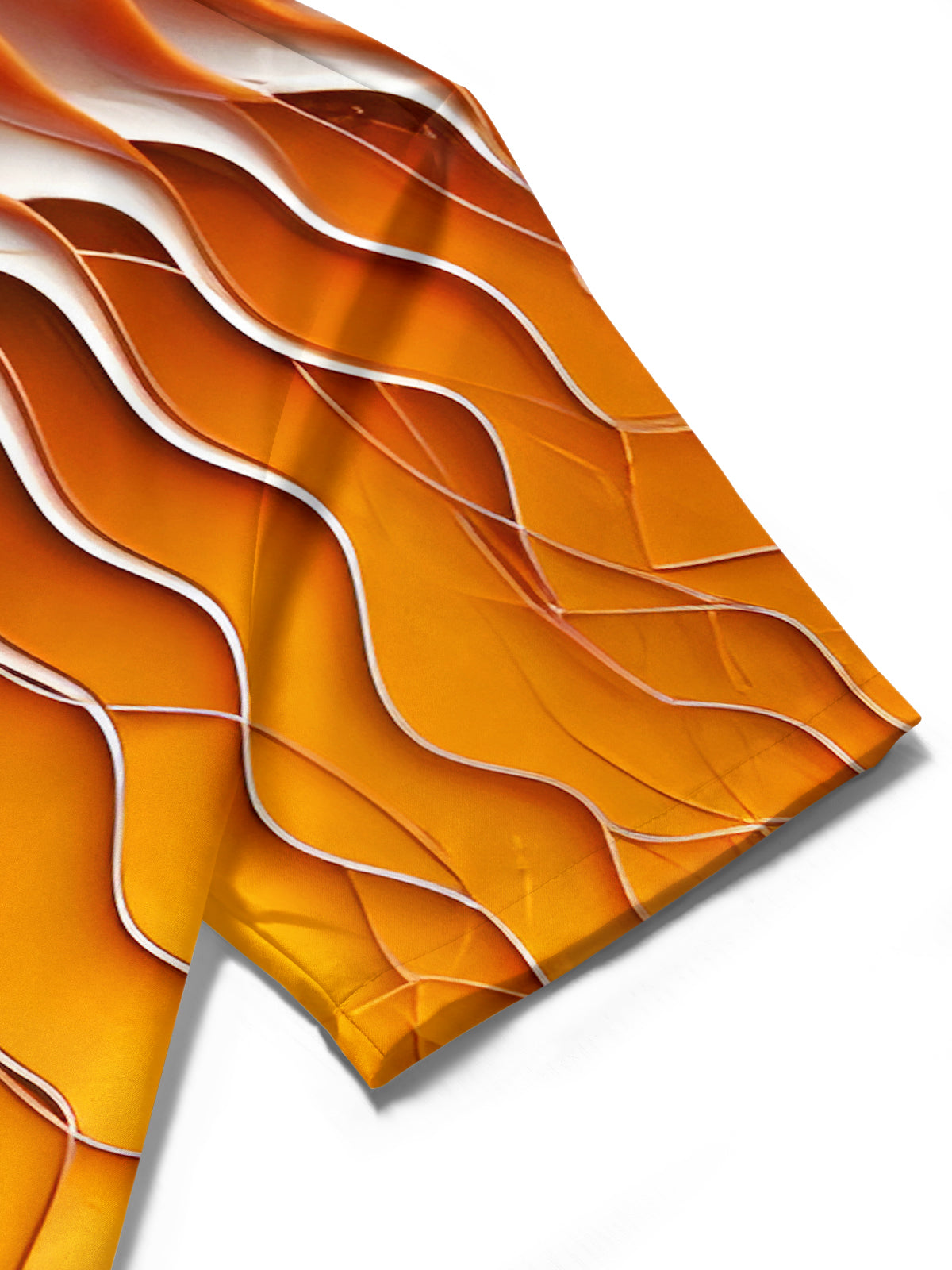 Abstract Texture Men's Pocket Short Sleeve Shirts