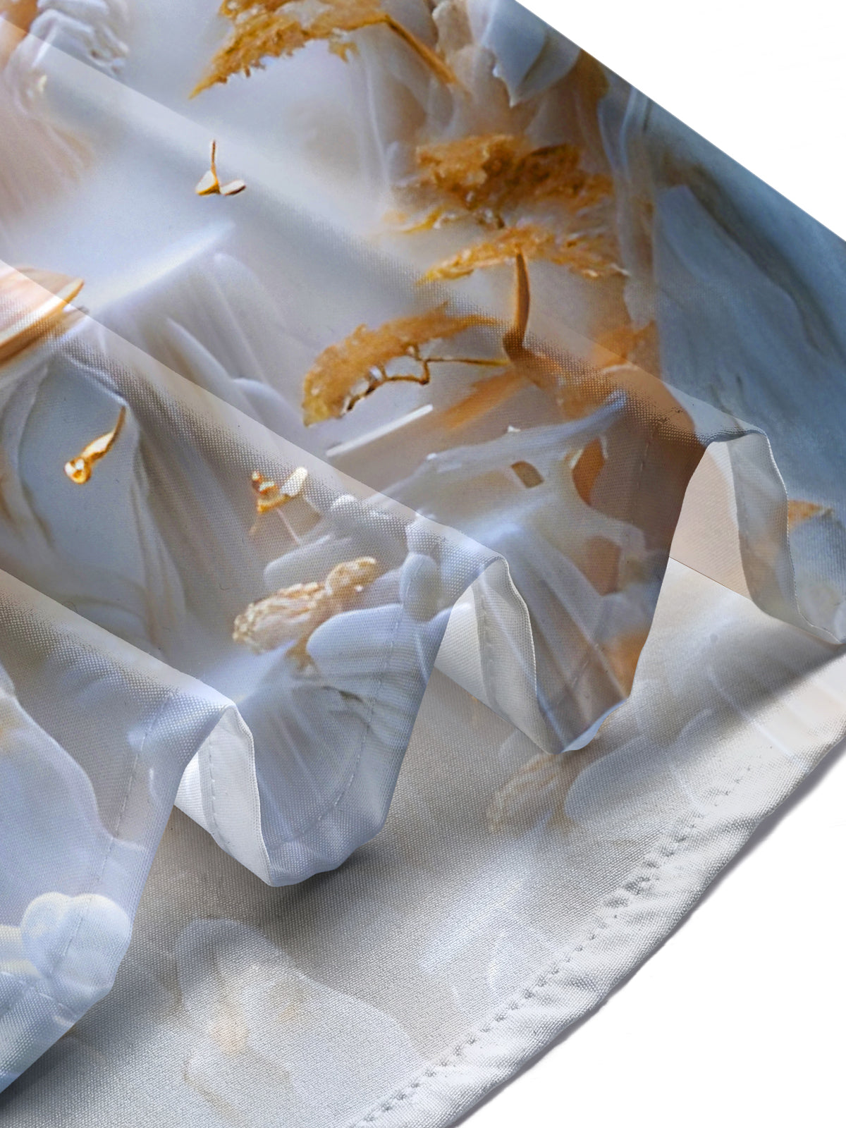 Layers Landscape Trees Courtyard Men's Pocket Short Sleeve Shirts