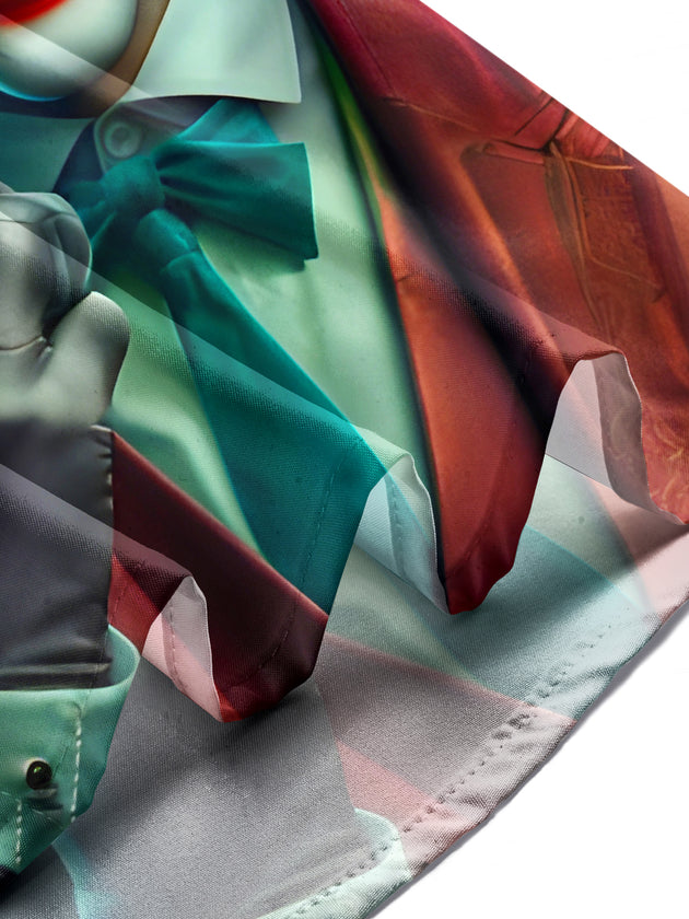 men's printed shirt summer vacation