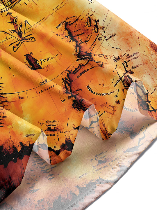 men's Hawaiian shirt tropical beach vacation