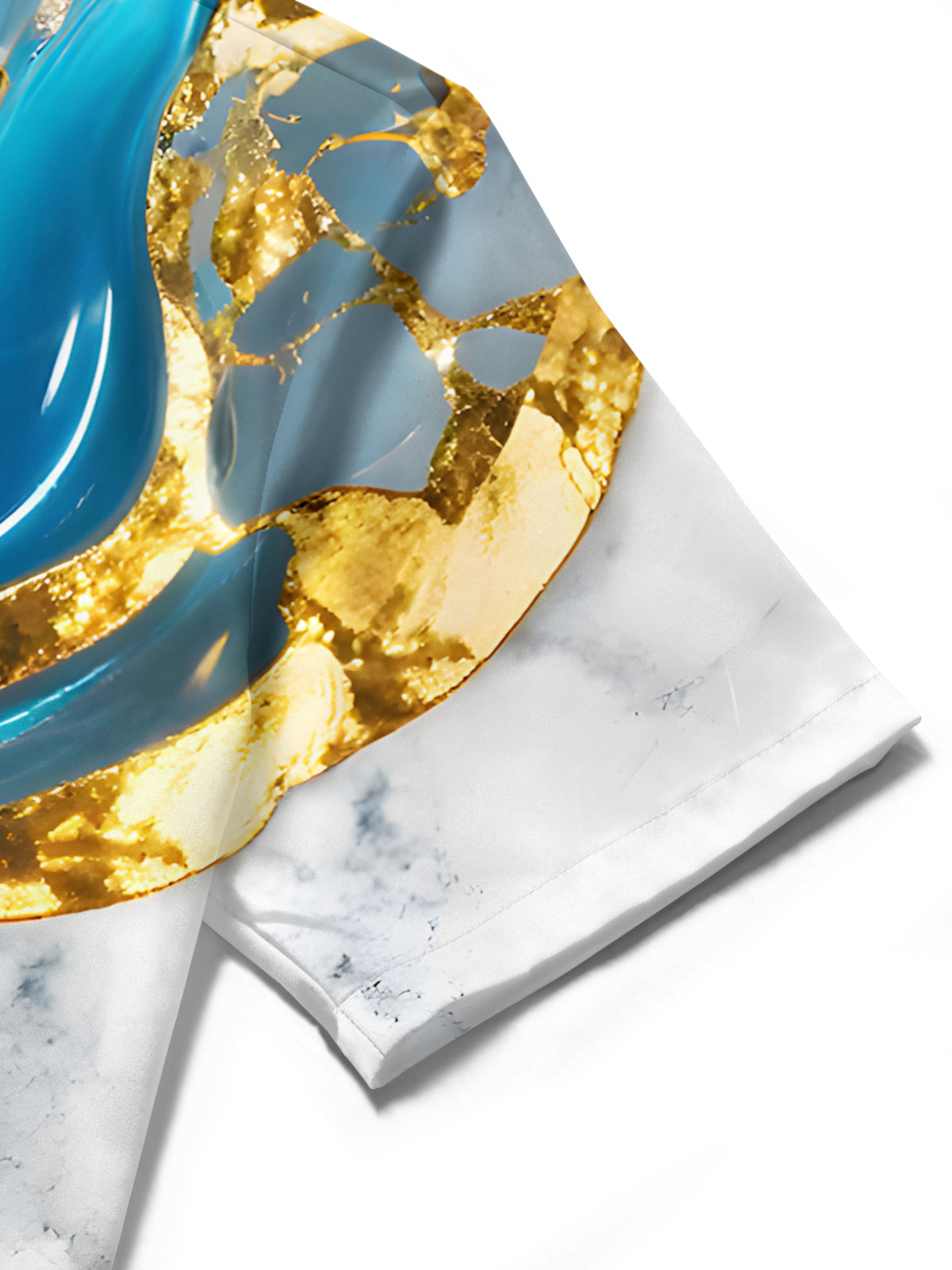 Abstract Men's Pocket Short Sleeve Shirts