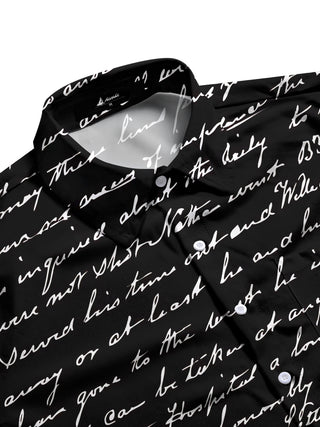 men's full sleeve shirt side view