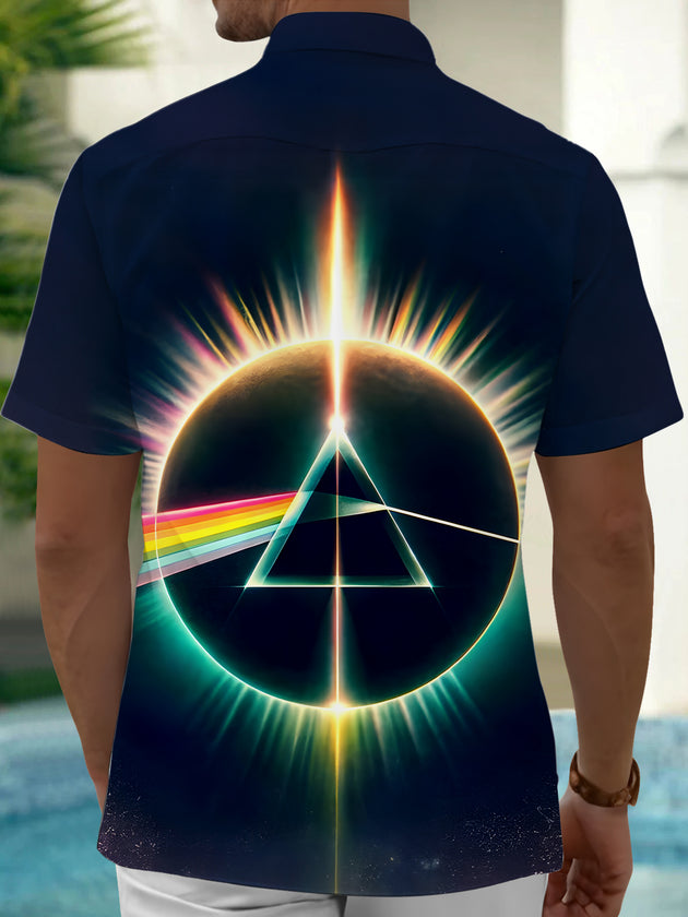men's band shirt back view