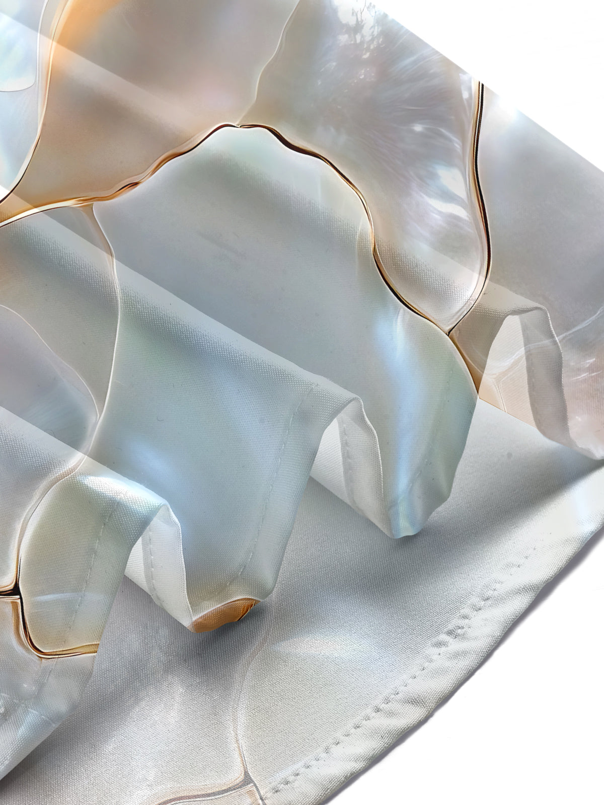 Shell Print Men's Pocket Short Sleeve Shirts