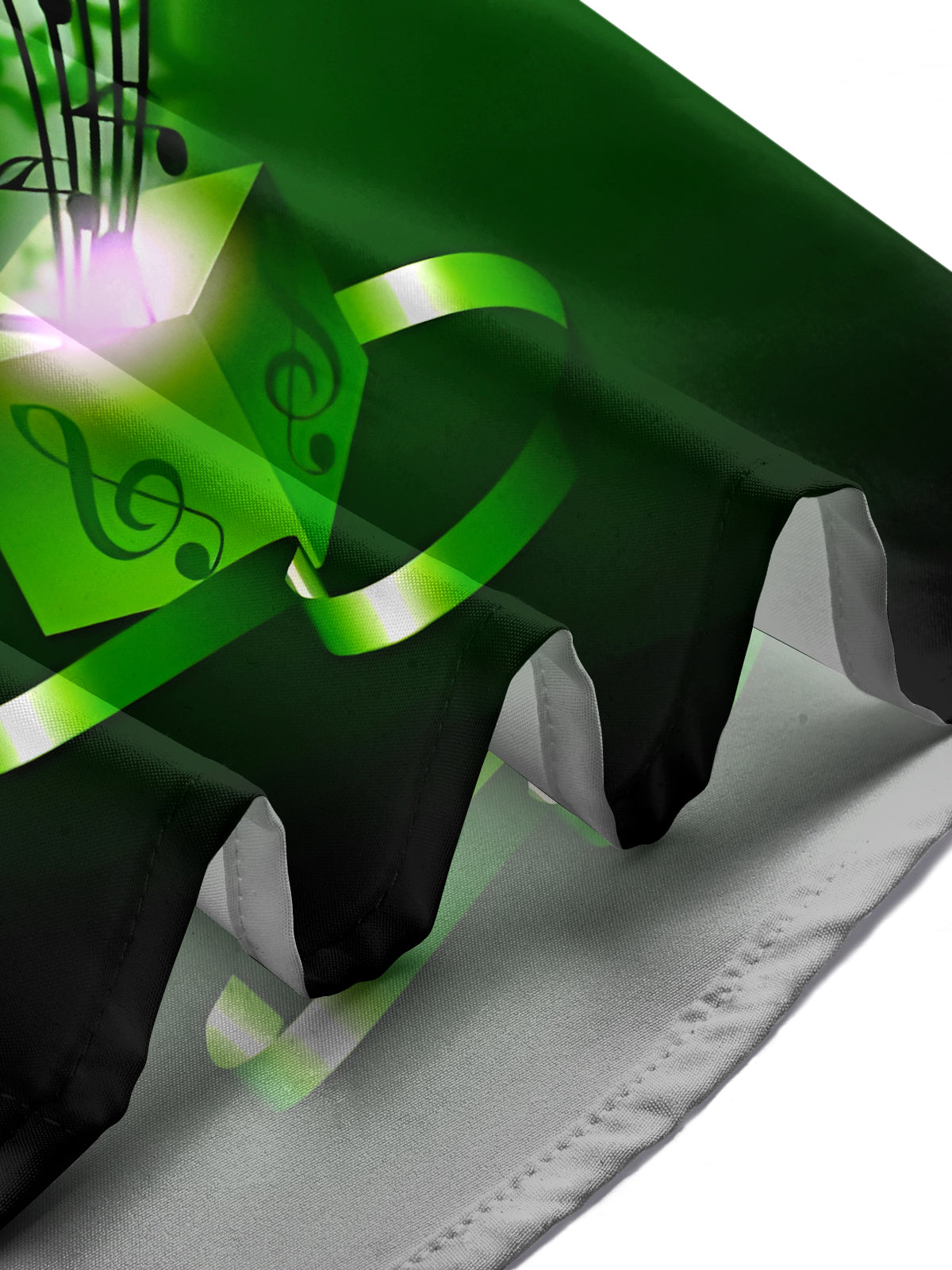 Musical Note Men's Pocket Short Sleeve Shirts