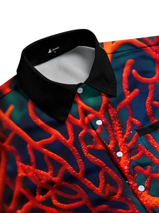 men's tropical shirt side view