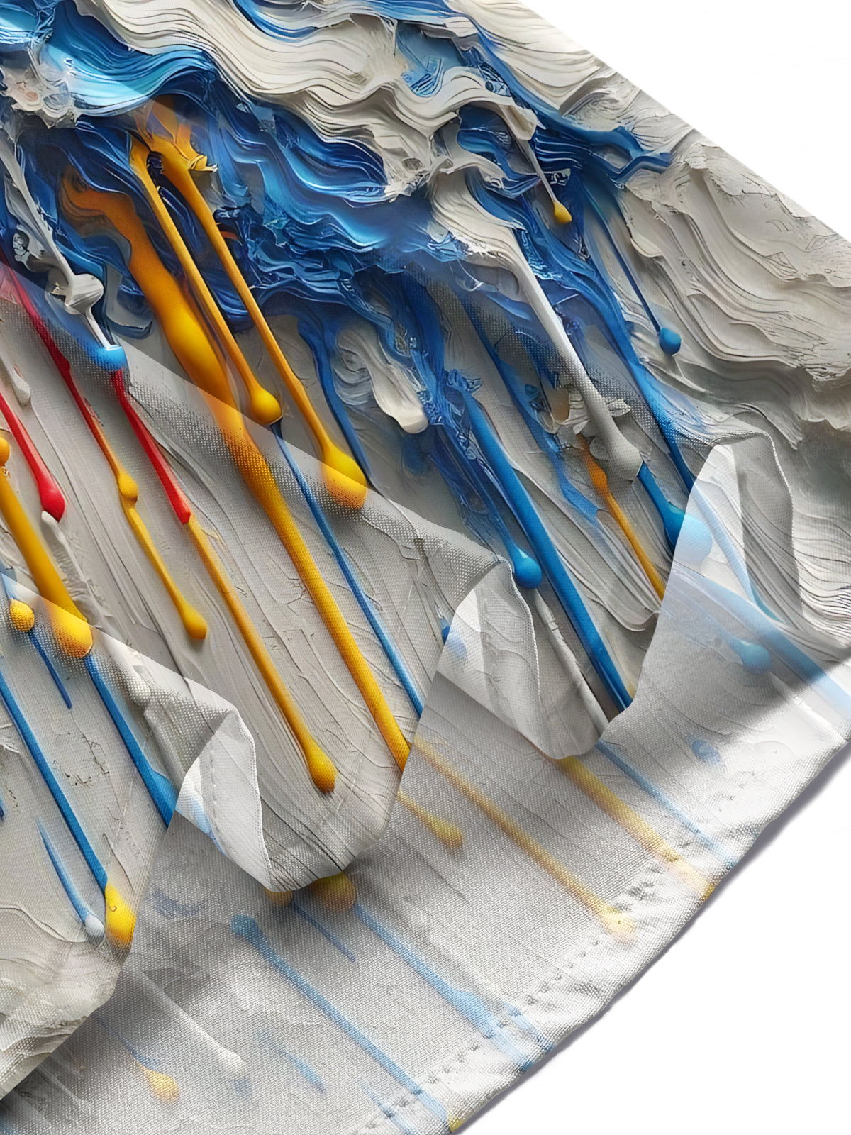 Art Print Men's Pocket Short Sleeve Shirts