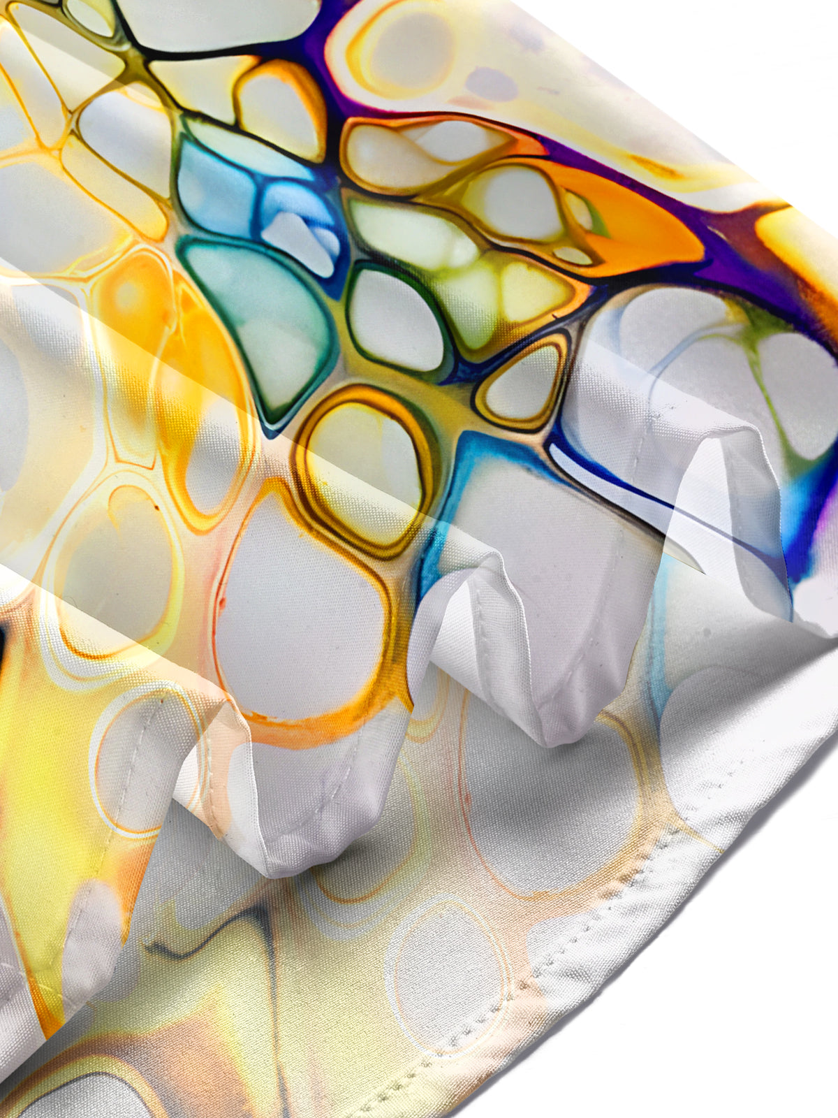 Abstract Men's Pocket Short Sleeve Shirts