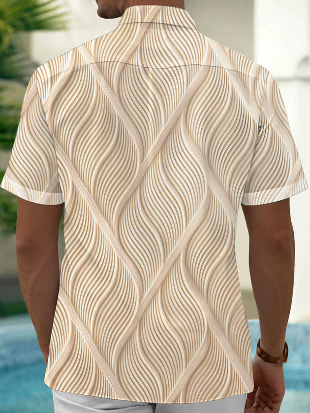 men's pocket shirt back view
