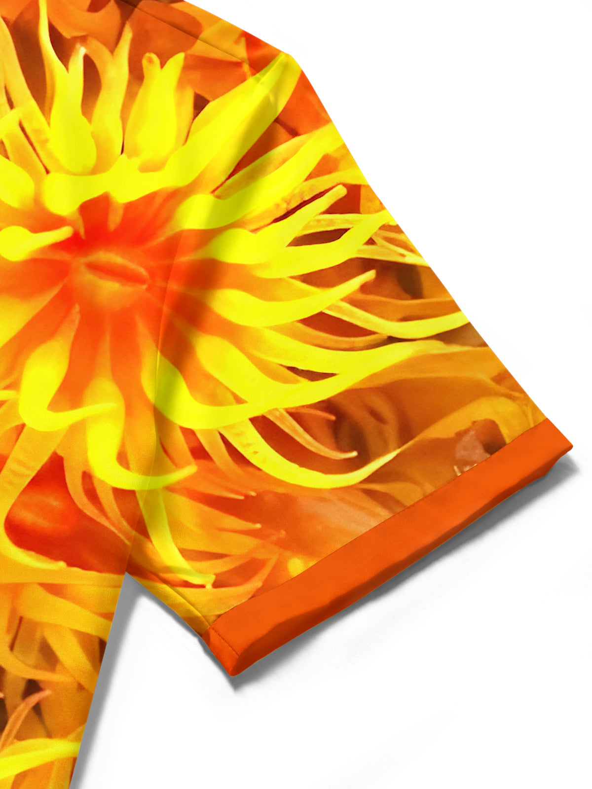 Floral Men's Pocket Short Sleeve Shirts