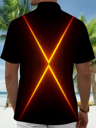 men's pocket shirt back view