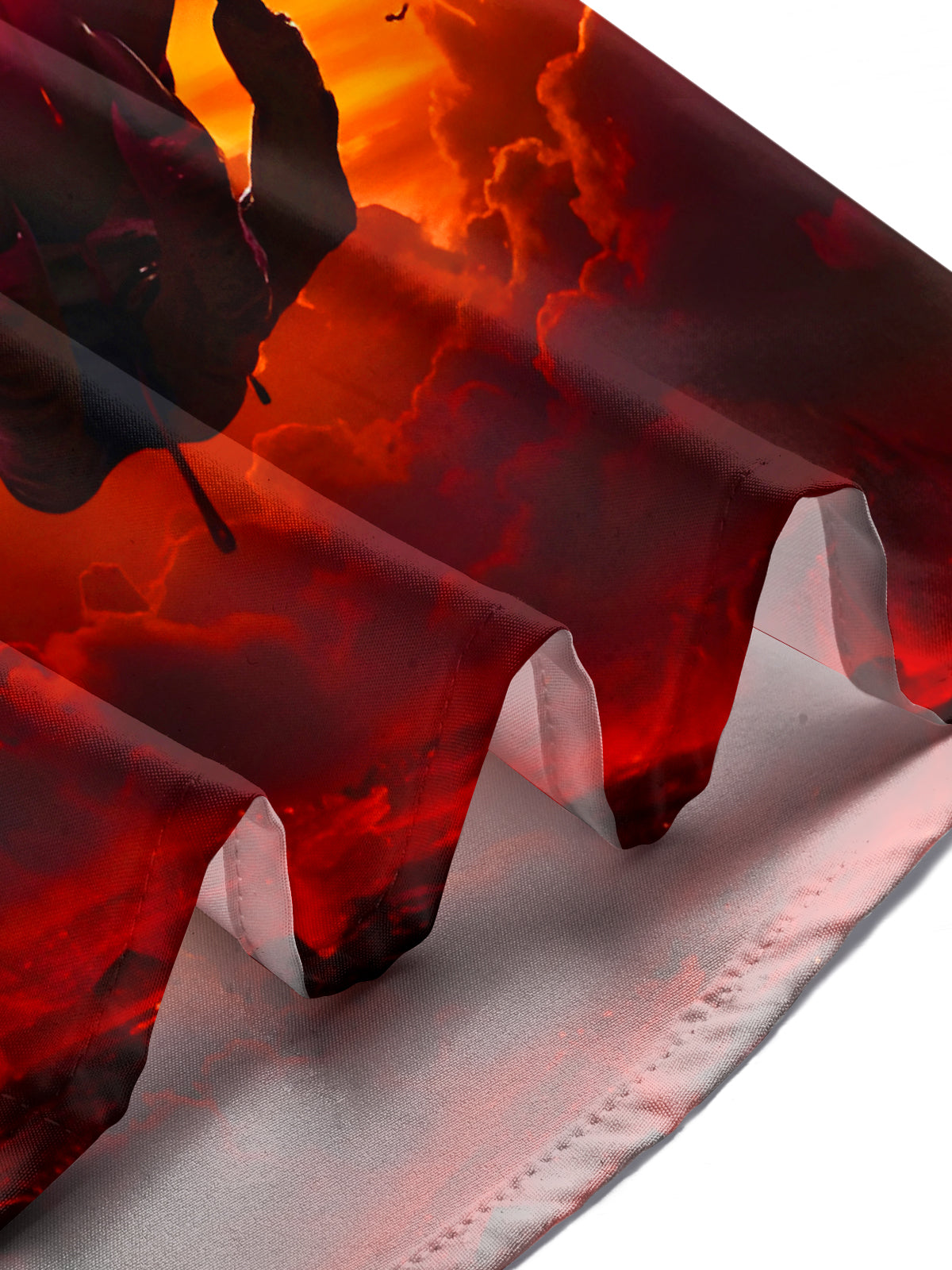 Dark Eyes Heart Men's Pocket Long Sleeve Shirts