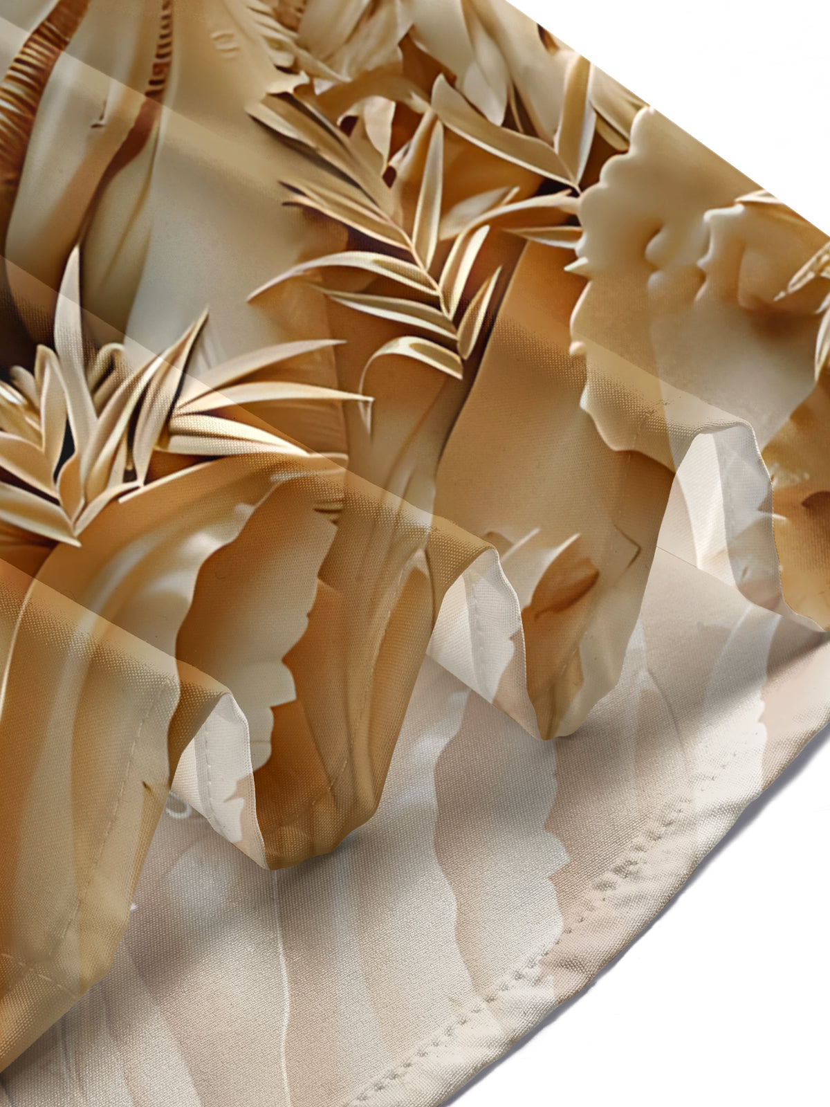 Tiger Bamboo Art Print Men's Pocket Short Sleeve Shirts