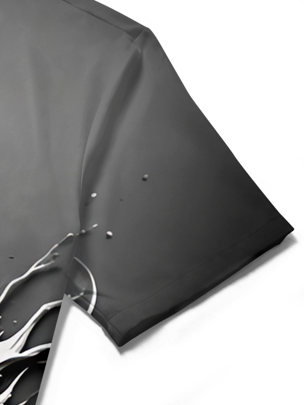 Skull Boat Art Print Men's Pocket Short Sleeve Shirts