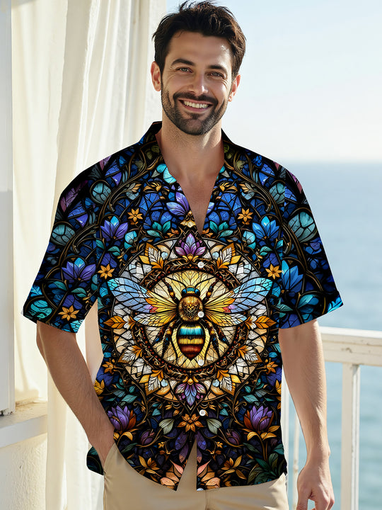 men's shirt front view
