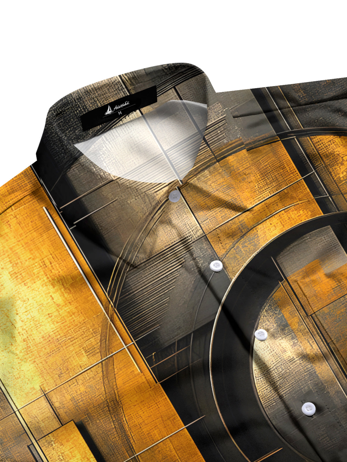 Geometry Men's Pocket Short Sleeve Shirts