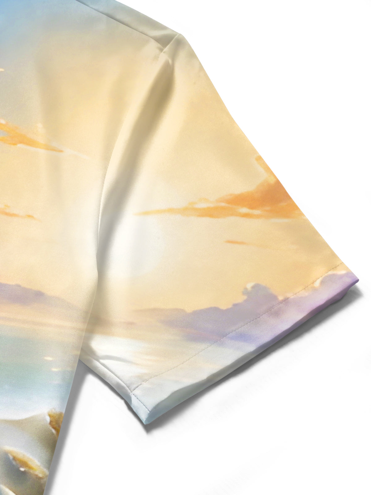 Anchor Shell Ocean Men's Pocket Short Sleeve Shirts