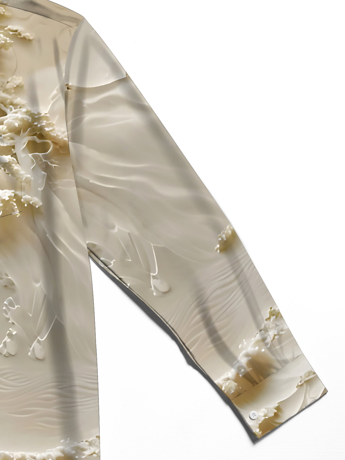 Boat Art Print Men's Pocket Long Sleeve Shirts