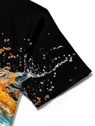 men's Hawaiian shirt tropical beach vacation