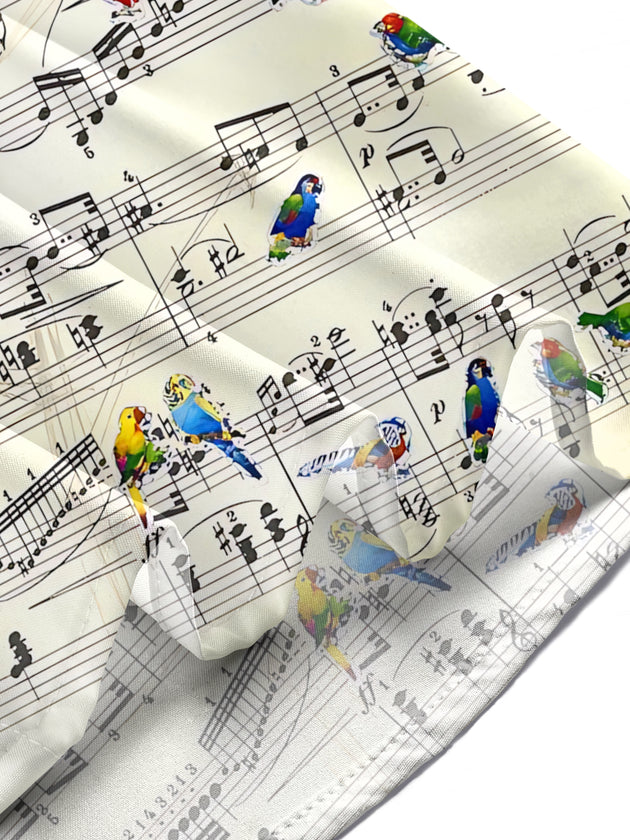 men's parrot print shirt summer vacation