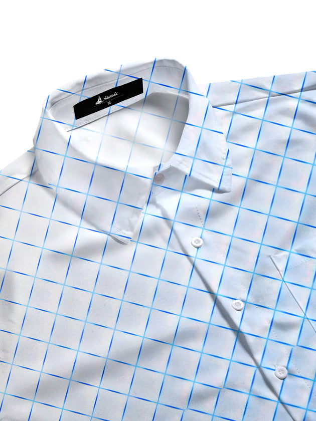 men's short sleeve shirt side view