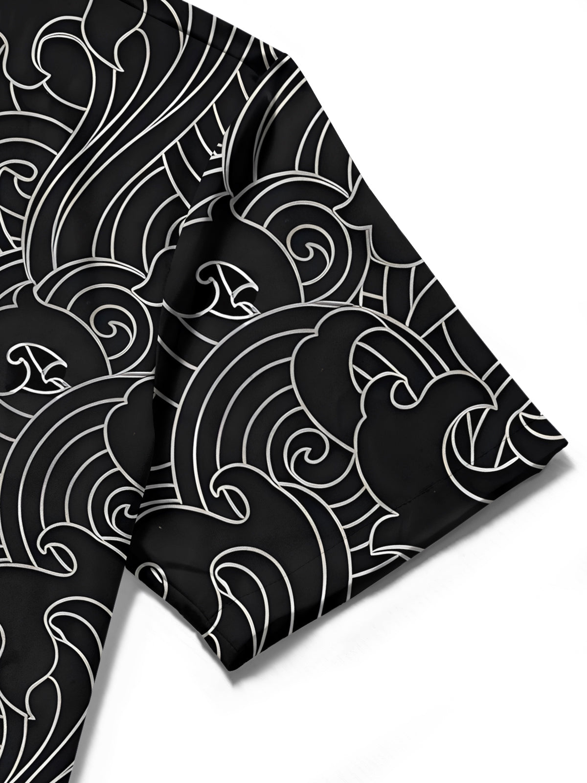 Abstract Men's Pocket Short Sleeve Shirts