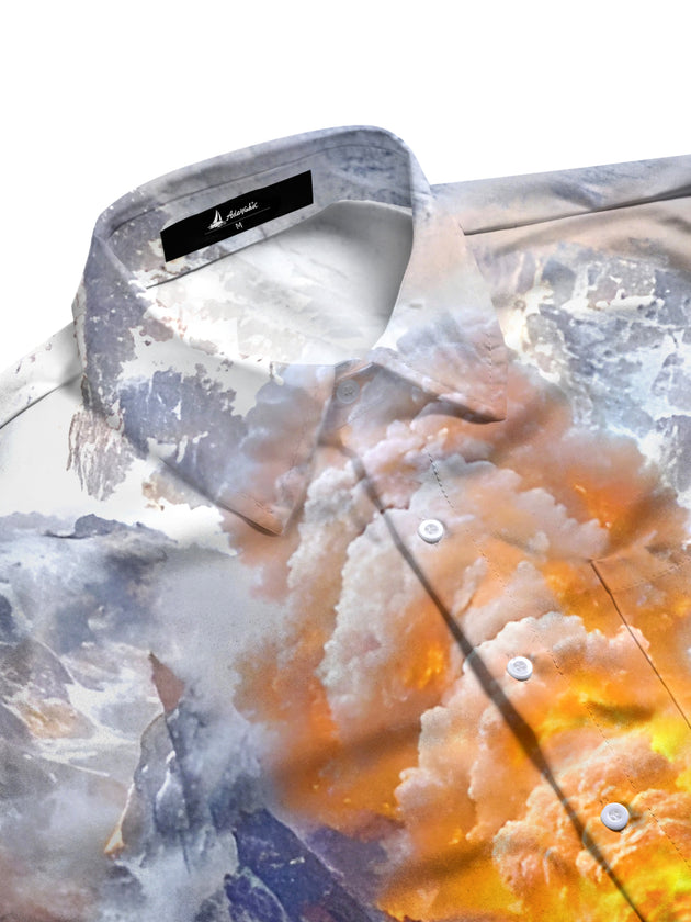 men's full sleeve shirt side view