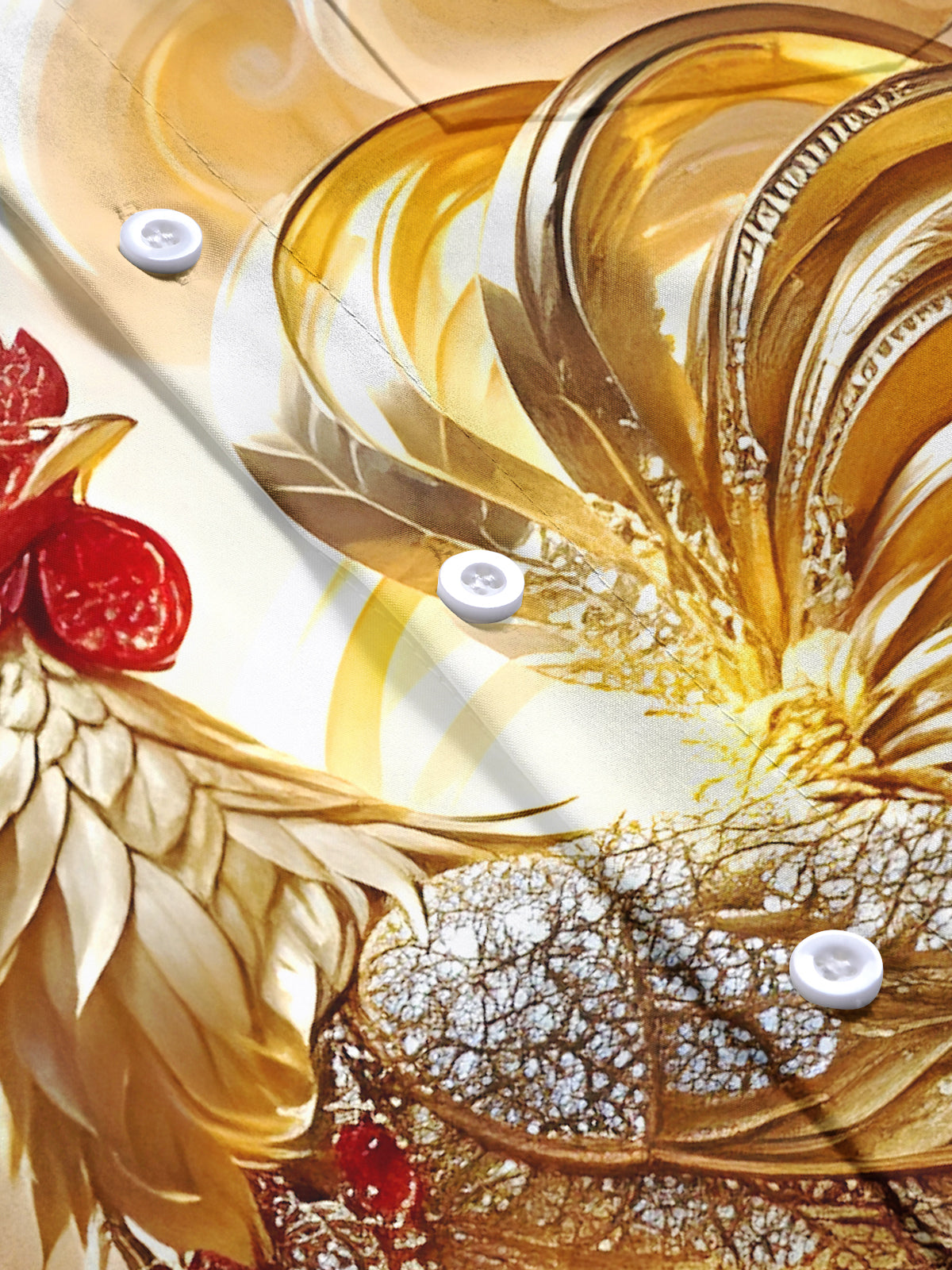 Rooster Men's Pocket Short Sleeve Shirts