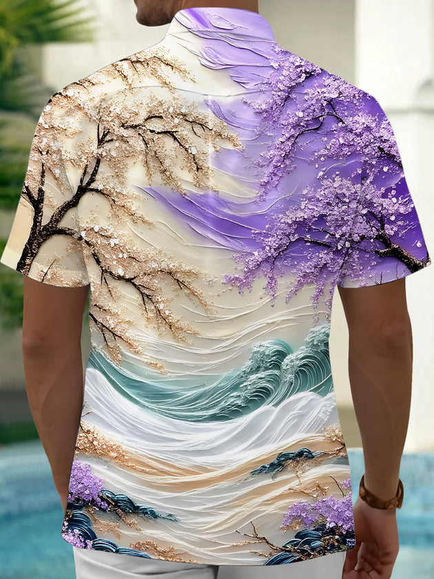 men's pocket shirt back view