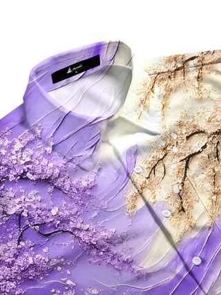 men's short sleeve shirt side view