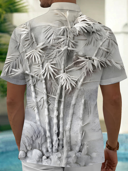 men's pocket shirt back view