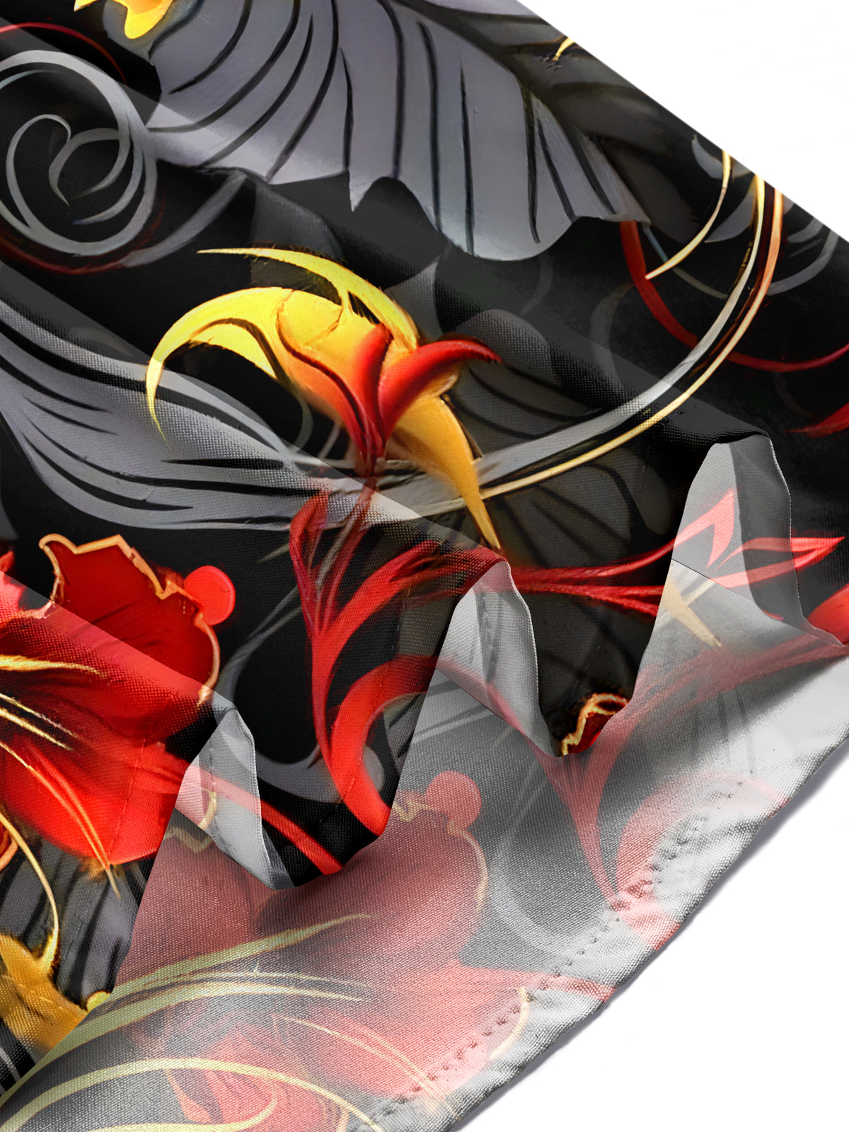 Floral Men's Pocket Short Sleeve Shirts