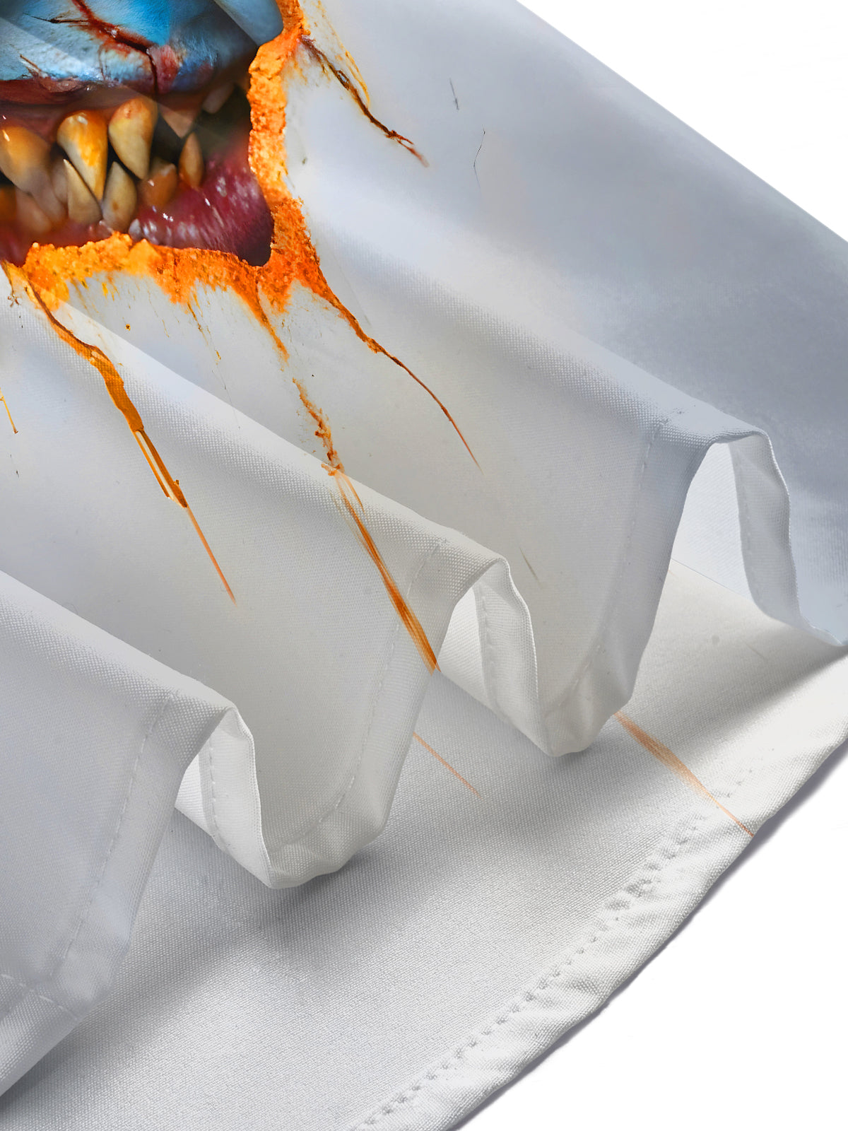 Funny Abstract Face Men's Pocket Short Sleeve Shirts