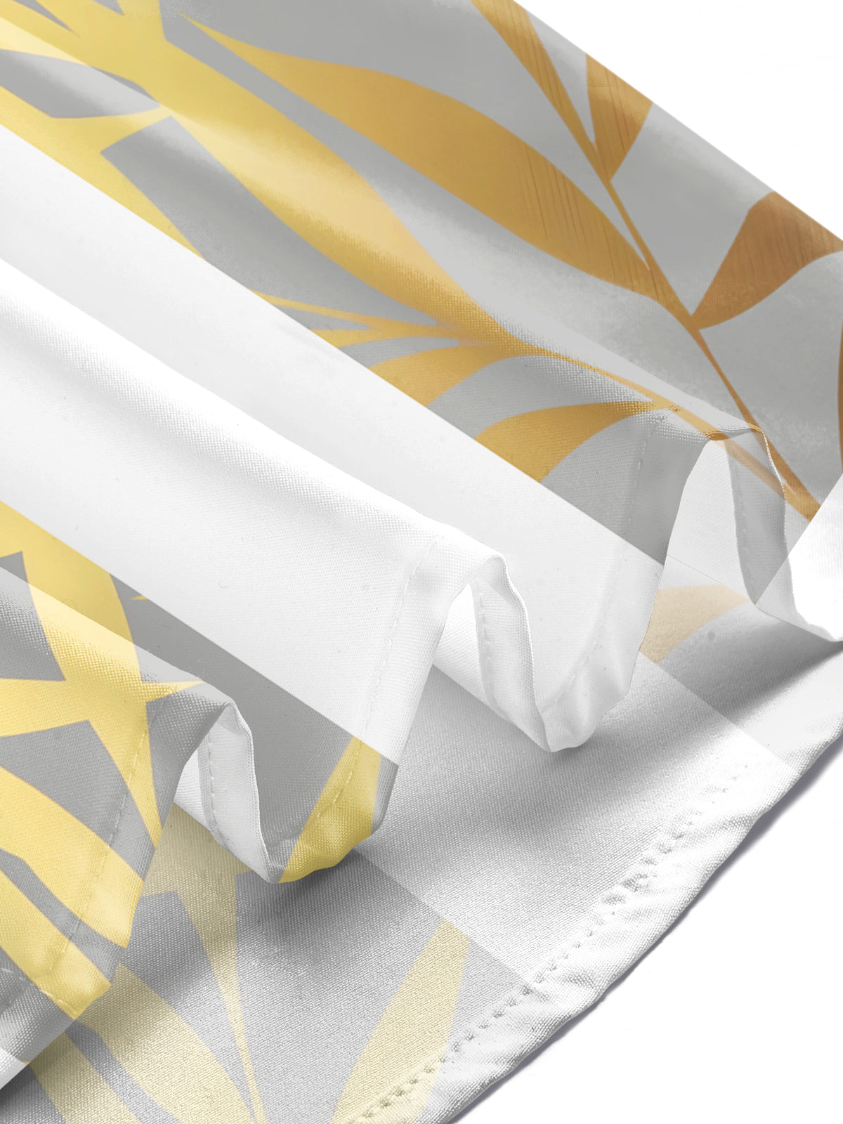 Bamboo Leaf Men's Pocket Short Sleeve Shirts