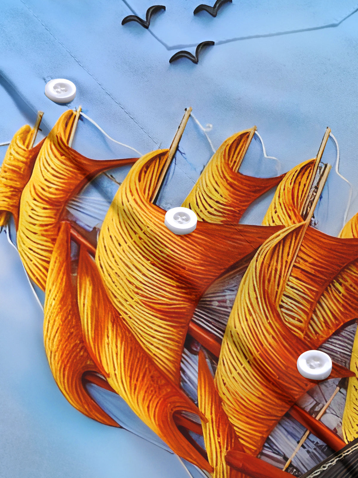 Art Boat Men's Pocket Short Sleeve Shirts