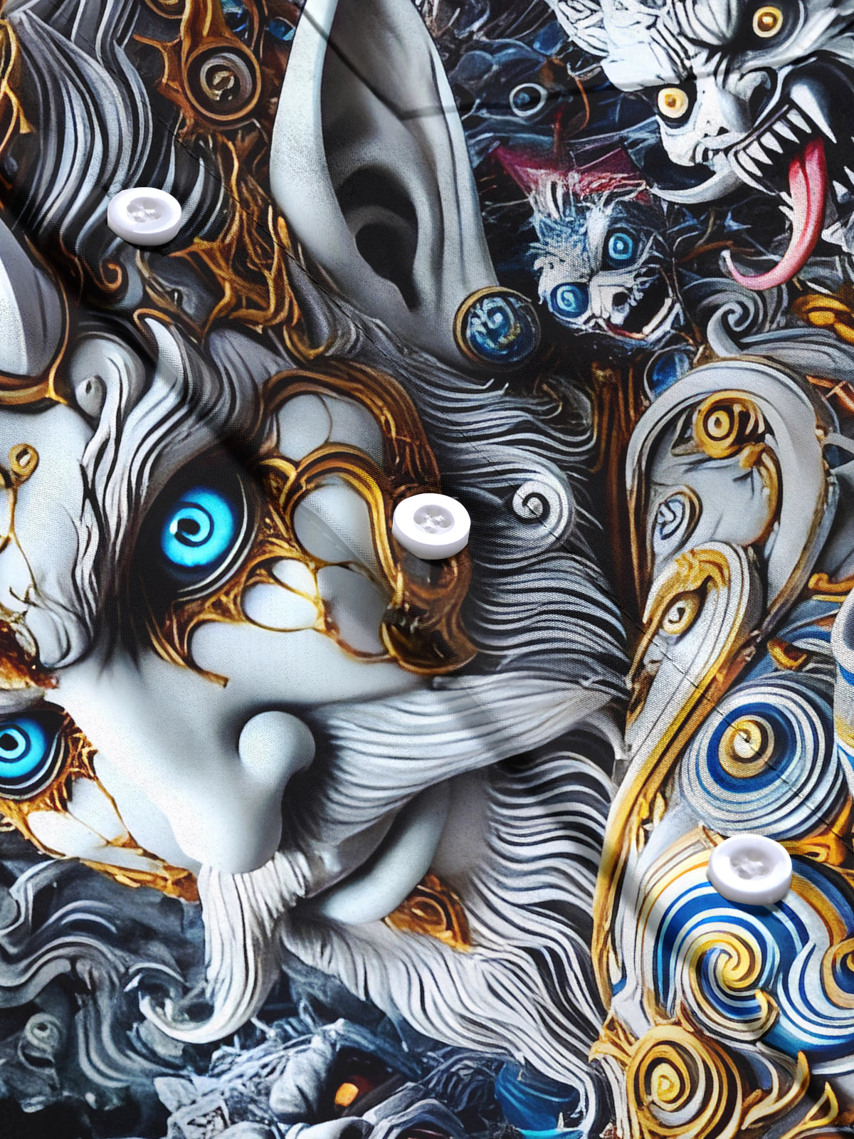 Dark Men's Pocket Short Sleeve Shirts