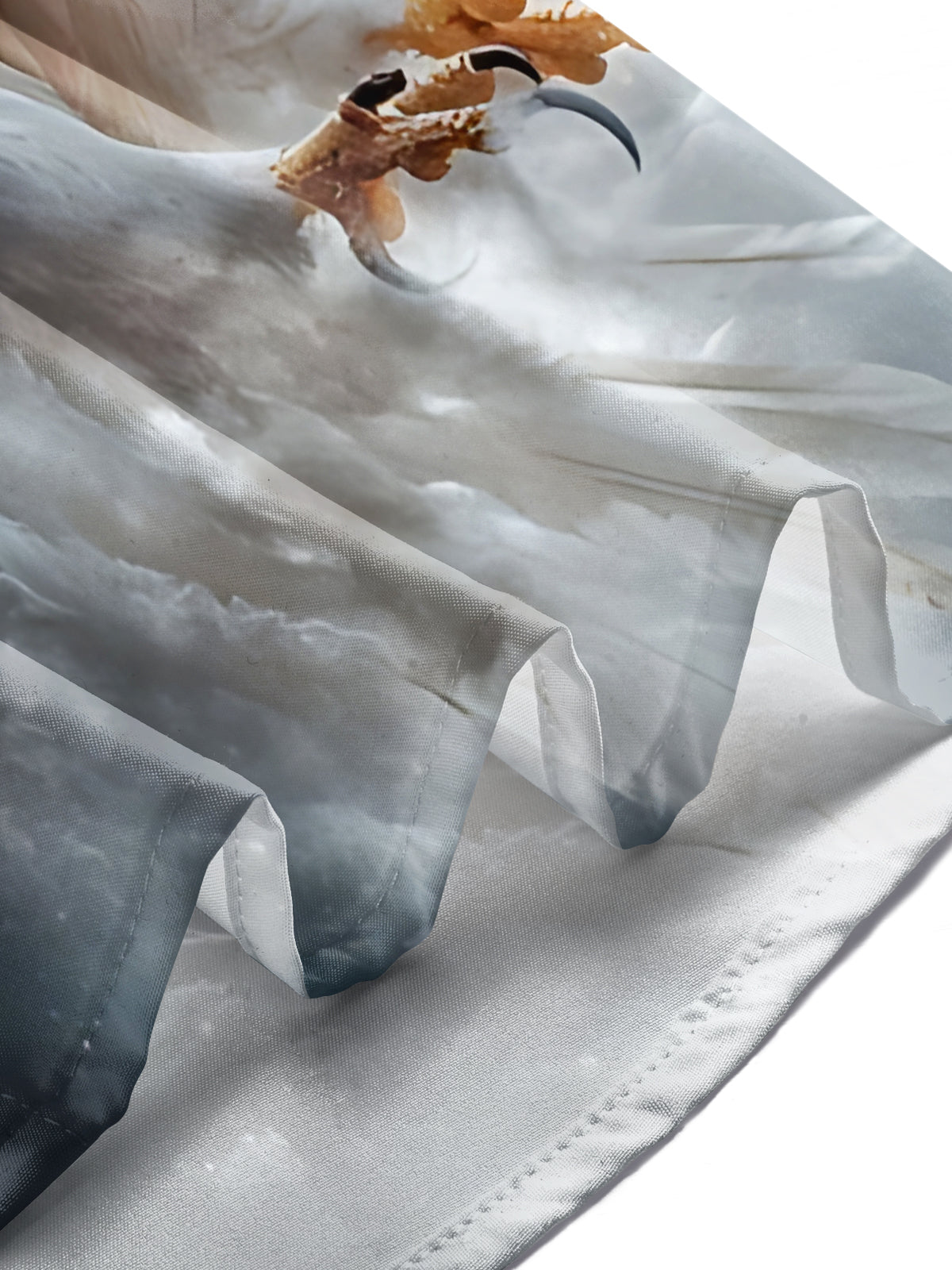 Eagle Print Men's Pocket Short Sleeve Shirts