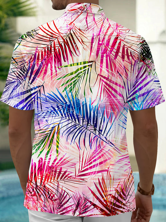 men's tye dye shirt back view