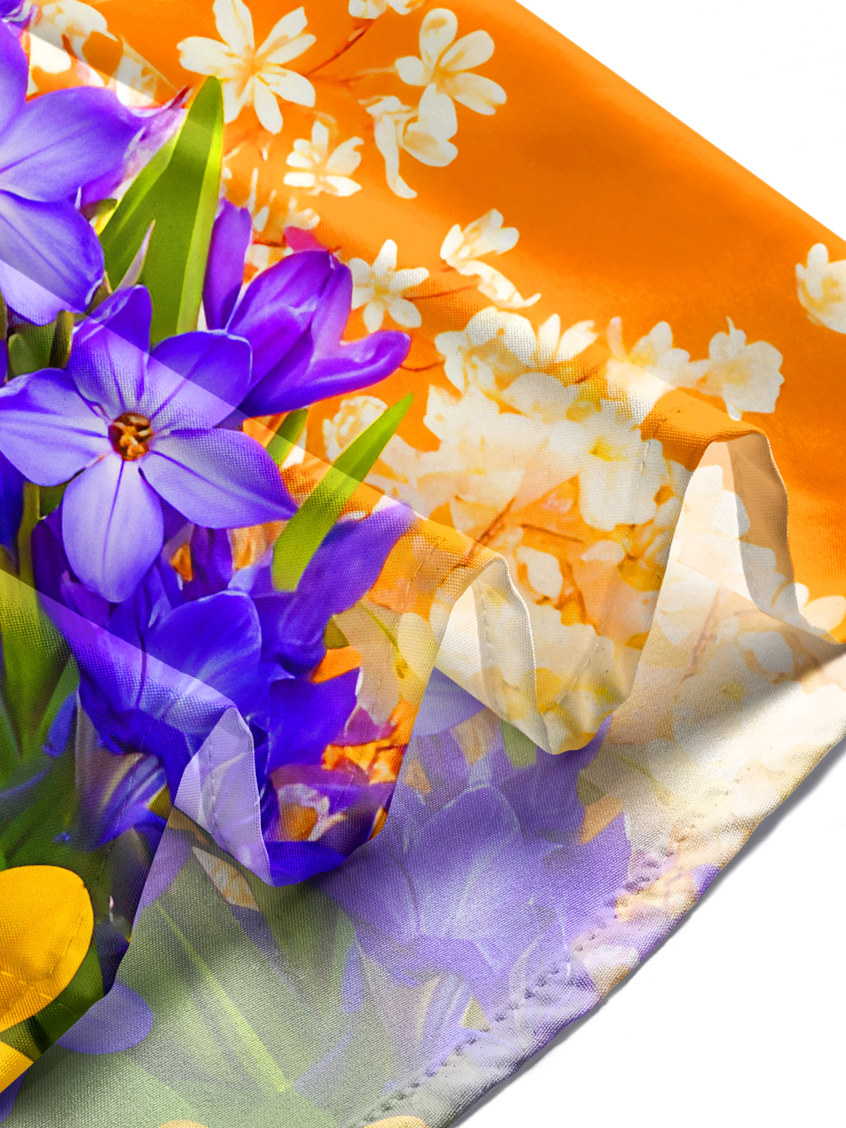 Floral Men's Pocket Short Sleeve Shirts