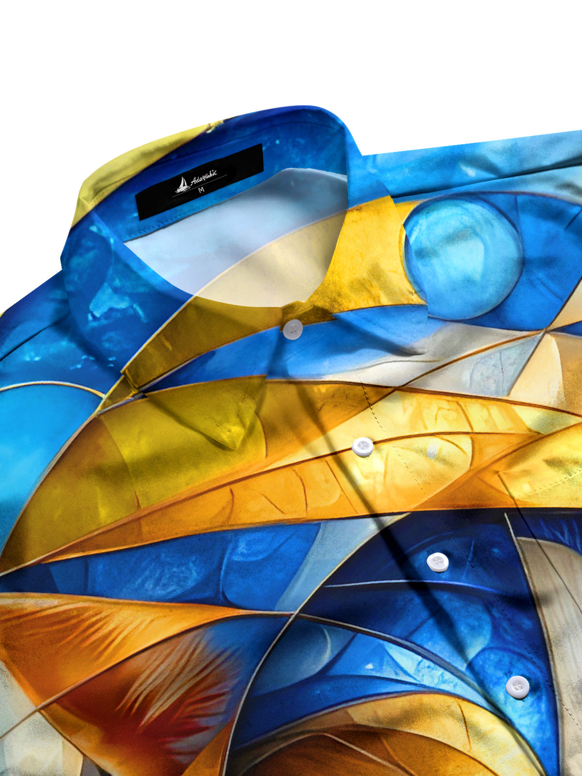 Art Cat Men's Pocket Short Sleeve Shirts