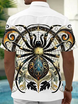 men's spooky shirt back view