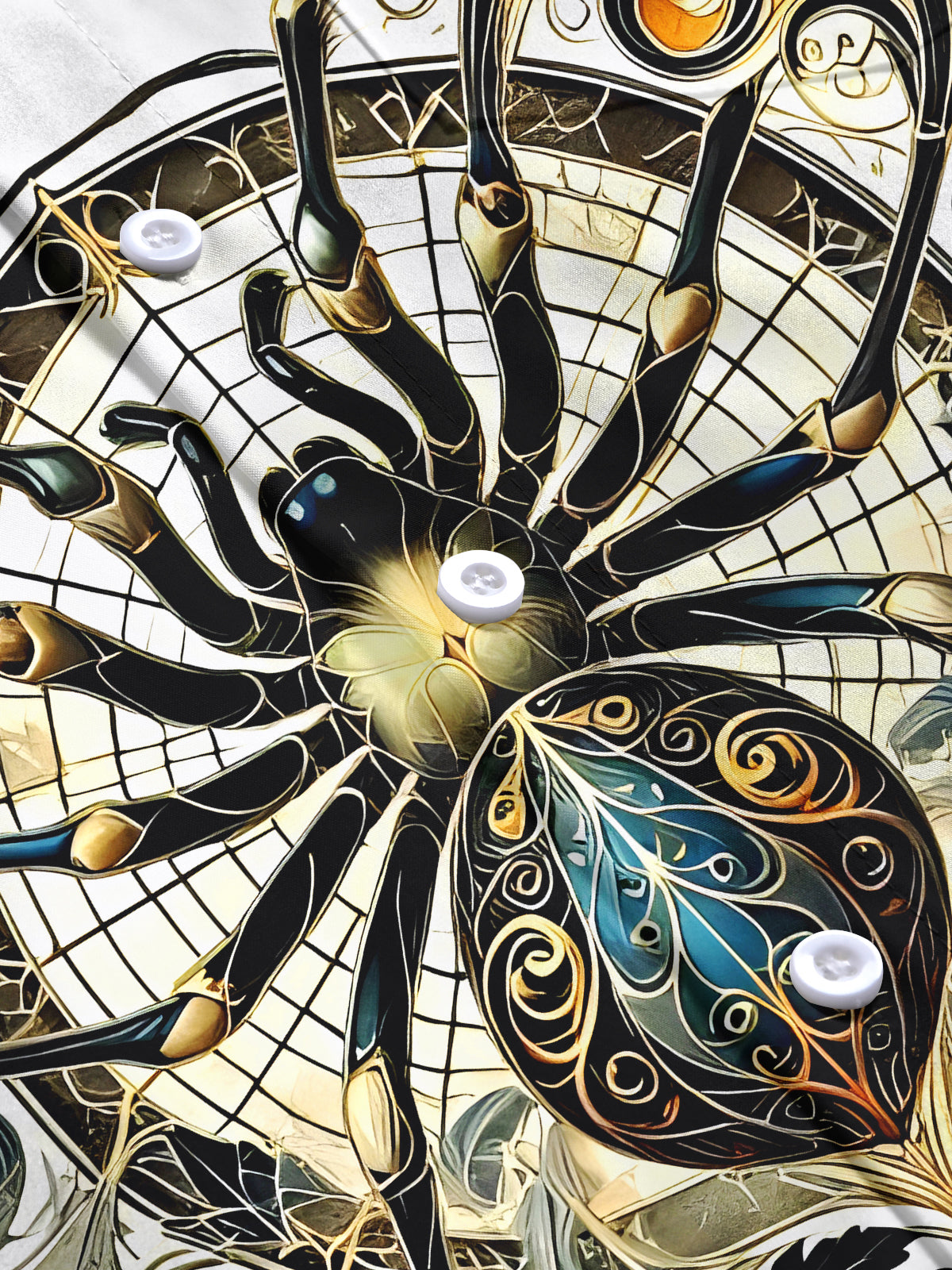 Spider Men's Pocket Short Sleeve Shirts