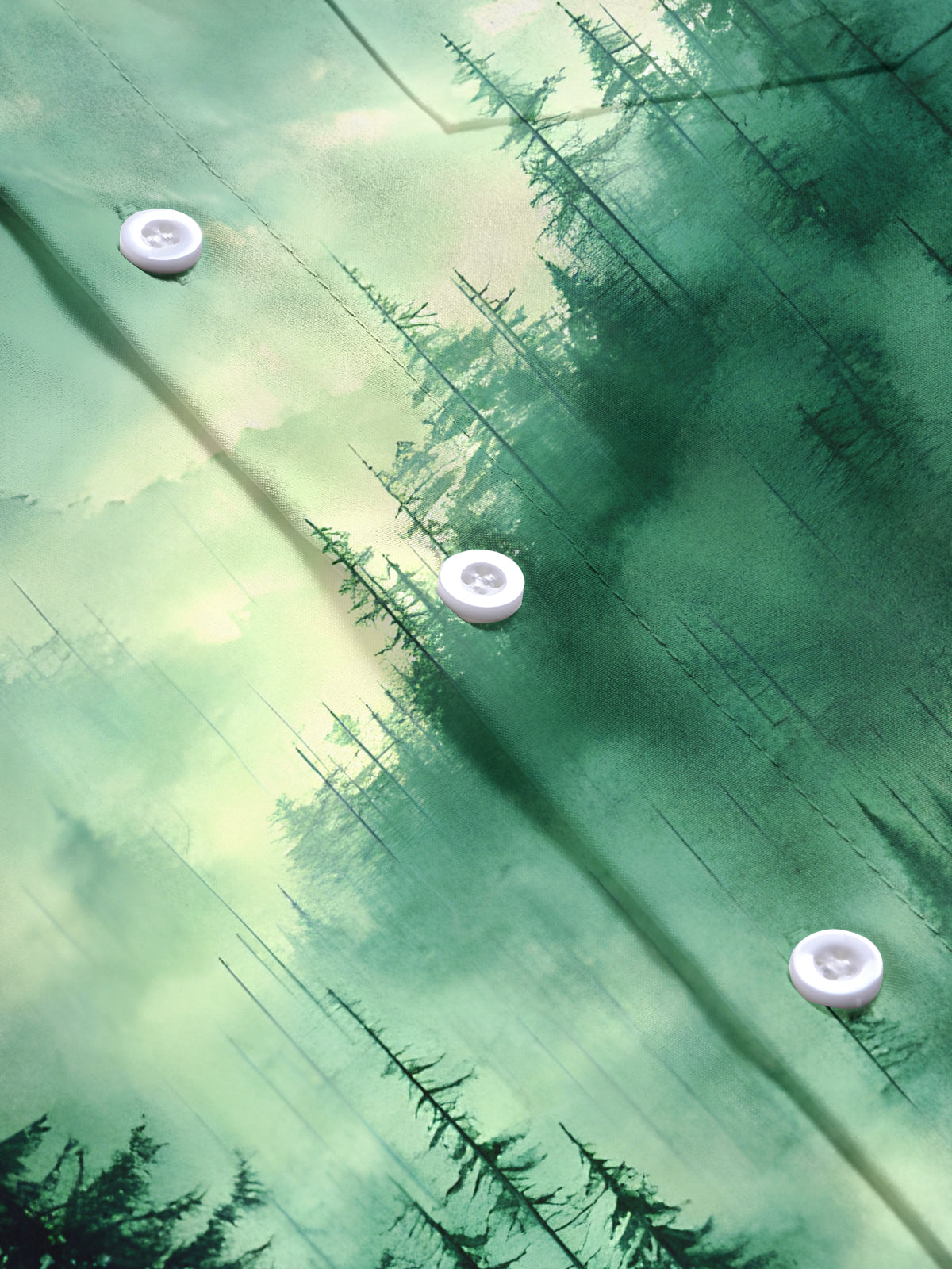 Forest Men's Pocket Long Sleeve Shirts