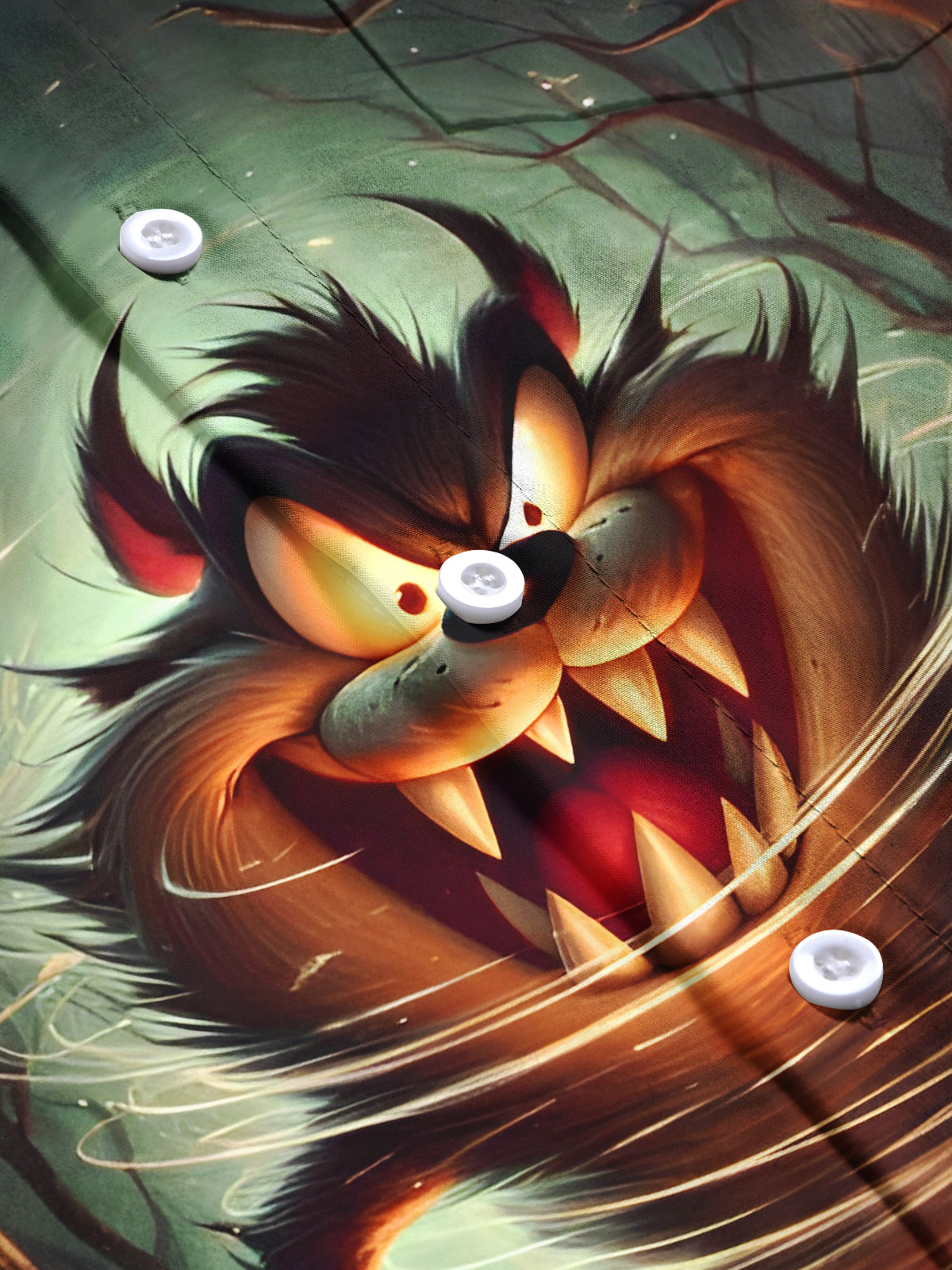 Monster Men's Pocket Short Sleeve Shirts