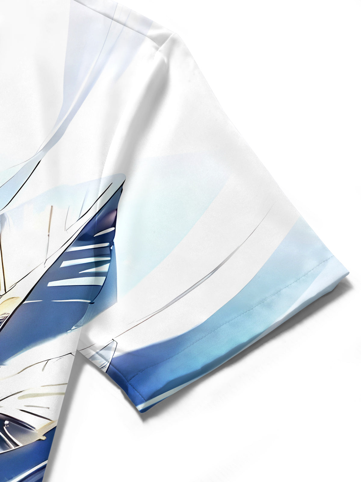 Floral Men's Pocket Short Sleeve Shirts