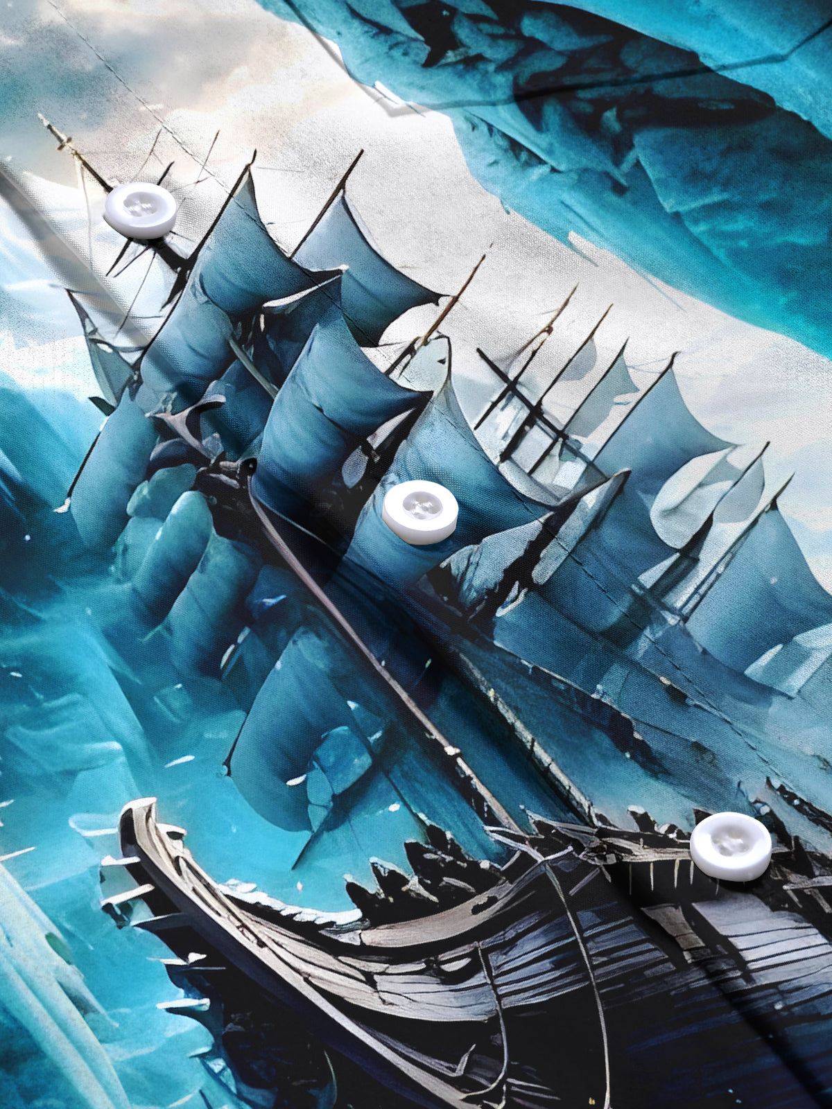 Winter Boat Men's Pocket Short Sleeve Shirts