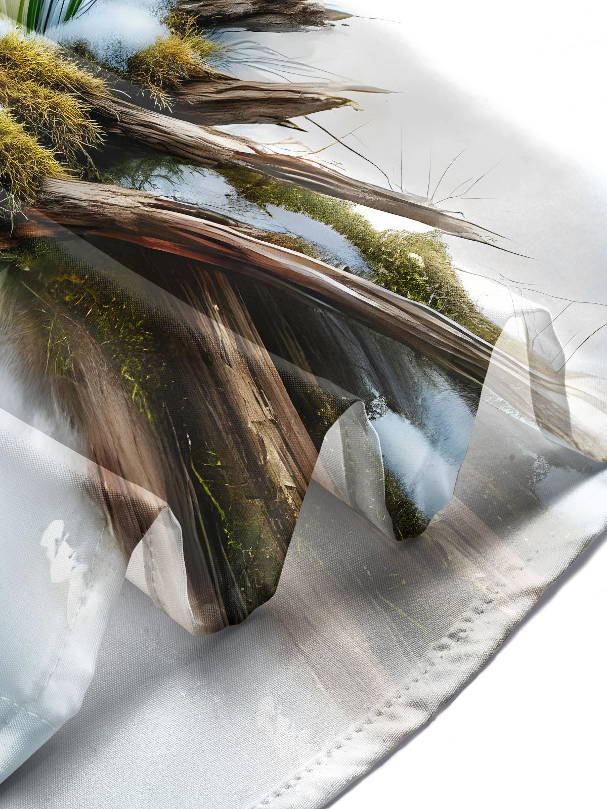 Floral Men's Pocket Short Sleeve Shirts