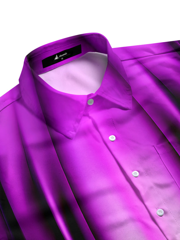 men's tie-dye shirt side view