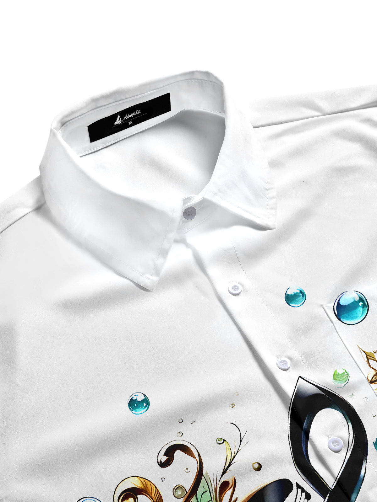 Piano Men's Pocket Short Sleeve Shirts