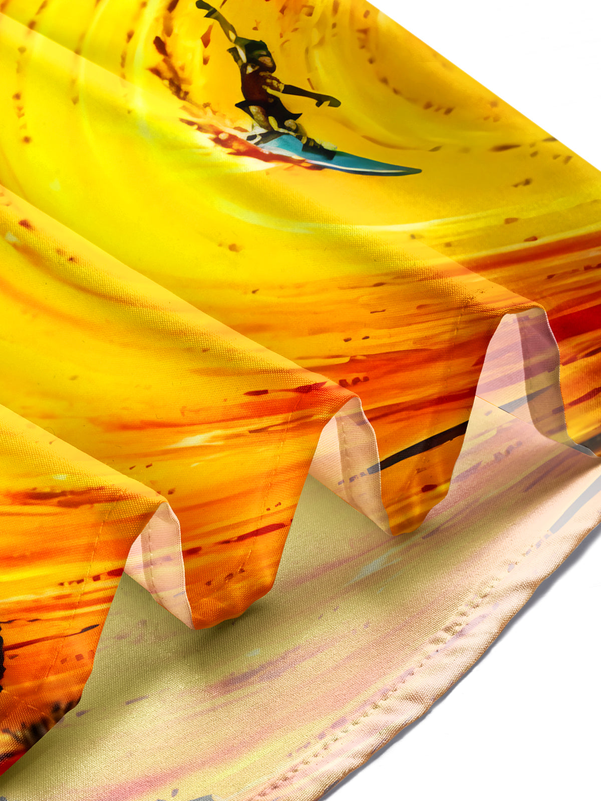 Autumn Coconut Tree Men's Pocket Short Sleeve Shirts